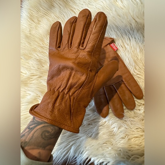 Marlboro Vintage Leather Gloves - Picture 5 of 10